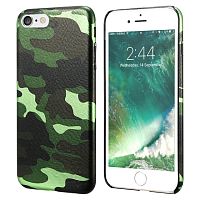 Чехол накладка xCase на iPhone 6/6s Green Camouflage case 
