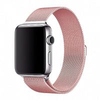 Ремінець xCase для Apple watch 38/40/41 mm Milanese Loop Metal Pink Sand