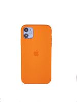 Чохол накладка xCase для iPhone 11 Silicone Case Full kumquat