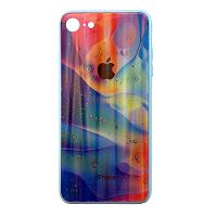 Чехол накладка xCase на iPhone 6/6s Polaris Smoke Case Logo blue mix