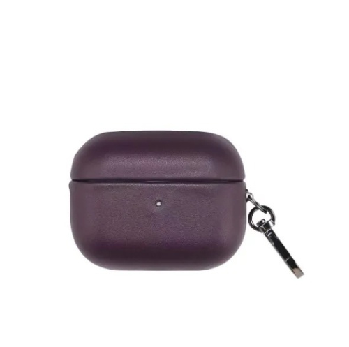Чохол для AirPods PRO 2 Leather Case deep purple - UkrApple