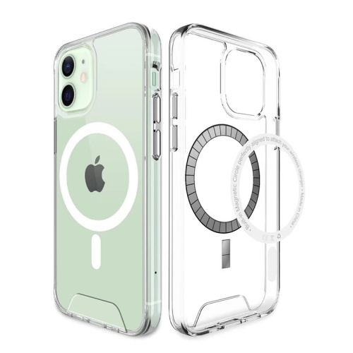 Чохол iPhone 15 Pro Max Space Case with MagSafe сlear: фото 16 - UkrApple