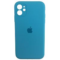 Чохол накладка xCase для iPhone 11 Silicone Case Full Camera Blue