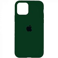 Чохол накладка xCase для iPhone 11 Pro Silicone Case Full Dark Green