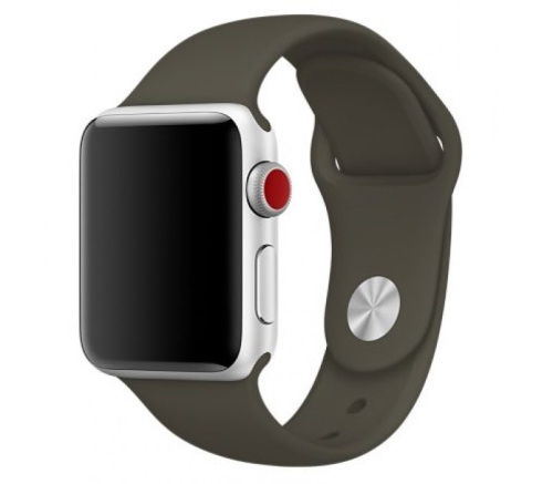 Ремінець xCase для Apple Watch 42/44/45/49 mm Sport Band Dark olive (S) - UkrApple