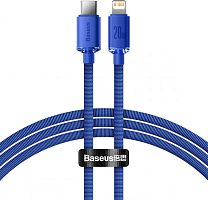 USB кабель Lightning 120cm Baseus Crystal Shine 2.4A blue