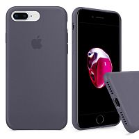 Чехол накладка xCase для iPhone 7 Plus/8 Plus Silicone Case Full lavender gray