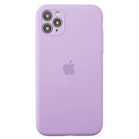 Чохол накладка xCase для iPhone 11 Pro Silicone Case Full Camera Light lilac