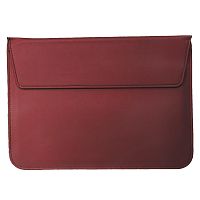 Папка конверт PU sleeve bag для MacBook 13'' wine red