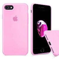 Чехол накладка xCase для iPhone 7/8/SE 2020 Silicone Case Full розовый