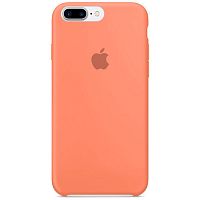 Чехол накладка xCase на iPhone 7 Plus/8 Plus Silicone Case персиковый (peach)