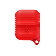 Чехол для AirPods/AirPods 2 Full Protection красный