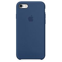 Чехол накладка xCase на iPhone 6 Plus/6s Plus Silicone Case navy blue
