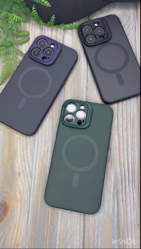 Чохол iPhone 13 Pro Stand Camera with MagSafe purple: фото 2 - UkrApple