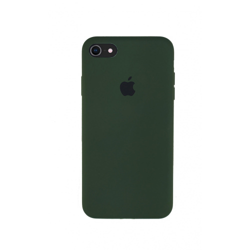 Чехол накладка xCase для iPhone 7/8/SE 2020 Silicone Case Full cyprus green - UkrApple