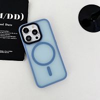 Чохол iPhone 14 Guard New matte with MagSafe sierra blue