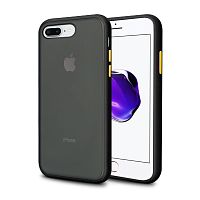 Чехол накладка xCase для iPhone 7 Plus/8 Plus Gingle series black yellow