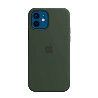 Чохол OEM Silicone Case Full with MagSafe iPhone 12 Mini Cyprus Green