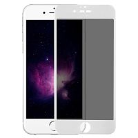 Захисне скло для iPhone 7/8/SE 2020 2,5D white Privacy Антишпіон тех.упак.