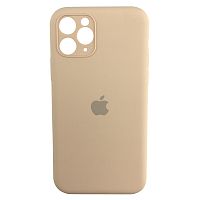 Чохол накладка xCase для iPhone 11 Pro Silicone Case Full Camera Pink sand
