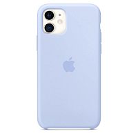 Чохол накладка xCase для iPhone 12 Pro Max Silicone Case світло-блакитний