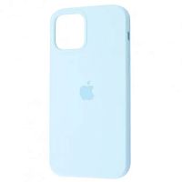 Чохол накладка iPhone 14 Pro Max Silicone Case Full Sky blue