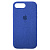 Чехол накладка для iPhone 7 Plus/8 Plus Alcantara Full blue - UkrApple