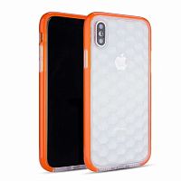 Чехол накладка xCase на iPhone 6/6s Crystal Brick Orange