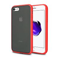 Чехол накладка xCase для iPhone 7/8/SE 2020 Gingle series red