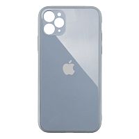Чохол накладка xCase на iPhone 11 Pro Max Glass Designo Mist Blue