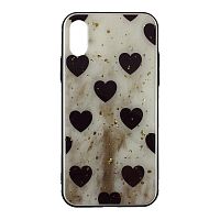 Чехол  накладка xCase для iPhone Х/XS Fashion case sparkles №2