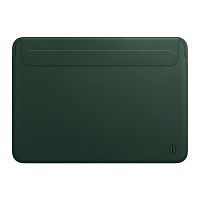 Папка конверт для MacBook Air 13.3'' Wiwu Skin Pro2 Portable Stand green 