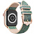Ремінець для Apple watch 38/40/41 mm Chameleon shine silver dark green  - UkrApple
