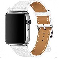 Ремінець xCase для Apple watch 38/40/41 mm Hermes New Leather white