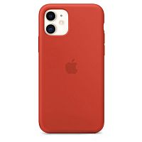 Чохол накладка xCase для iPhone 11 Silicone Case Full orange