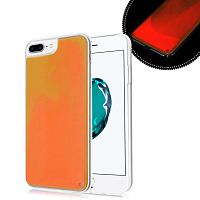 Чехол накладка xCase для iPhone 7 Plus/8 Plus Neon Case orange
