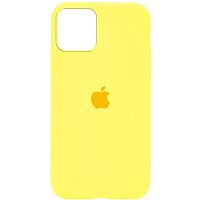 Чохол накладка xCase для iPhone 12/12 Pro Silicone Case Full жовтий