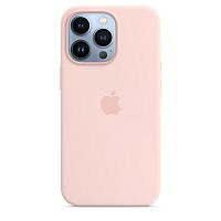 Чохол iPhone 13 Pro Silicone Case Full chalk pink