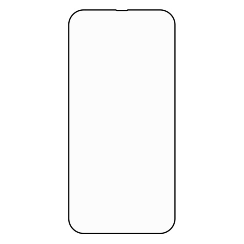 Захисне скло 9D для iPhone 13 Mini чорне: фото 2 - UkrApple