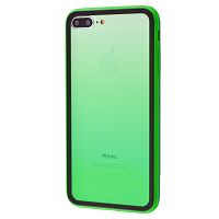 Чехол накладка xCase для iPhone 7 Plus/8 Plus Colorful Gradient case green