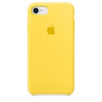 Чехол накладка xCase на iPhone 7/8/SE 2020 Silicone Case canary yellow