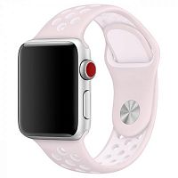 Ремінець xCase для Apple Watch 42/44/45/49 mm Sport Nike Barely Rose - Pearl Pink