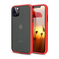 Чохол iPhone 12 Pro Max Gingle series red black