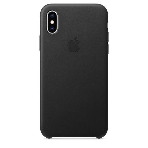 Чехол OEM Leather Case for Apple iPhone XS Max Black - UkrApple