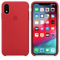 Чехол Silicone Case OEM for Apple iPhone XR (Product) Red