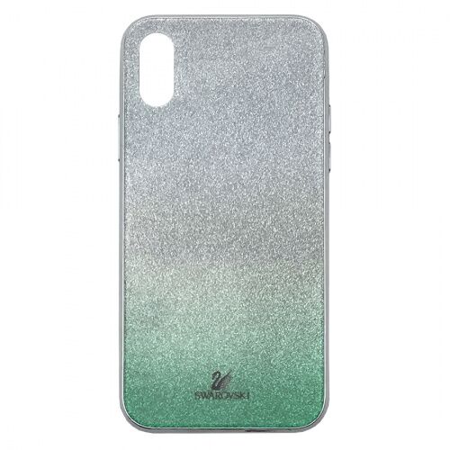 Чехол накладка xCase на iPhone  XS Max Swarovski Case green - UkrApple