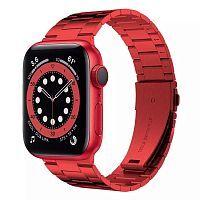 Ремешок xCase для Apple watch 42/44 mm Metal old 3-bead red