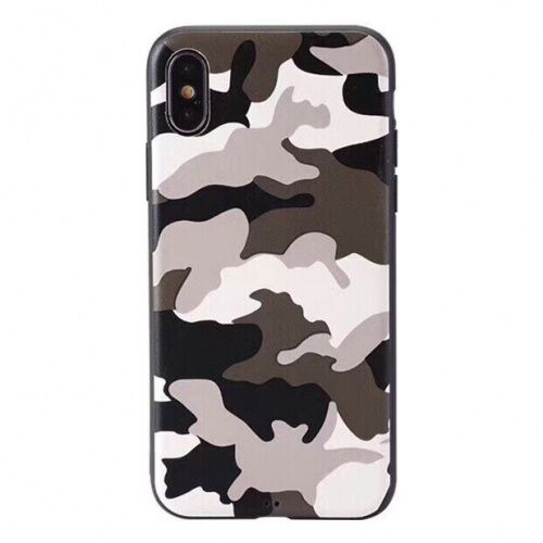 Чехол накладка xCase на iPhone XS Max White Camouflage case - UkrApple