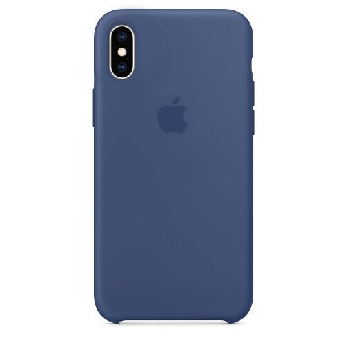 Чехол накладка xCase на iPhone XS Max Silicone Case alaskan blue - UkrApple
