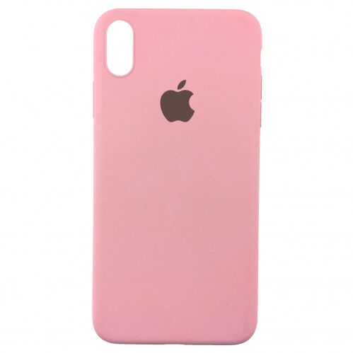 Чехол накладка xCase для iPhone XS Max Silicone Slim Case pink - UkrApple